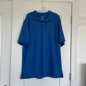 L.L. Bean Men’s Blue Short Sleeve Polo Shirt XL